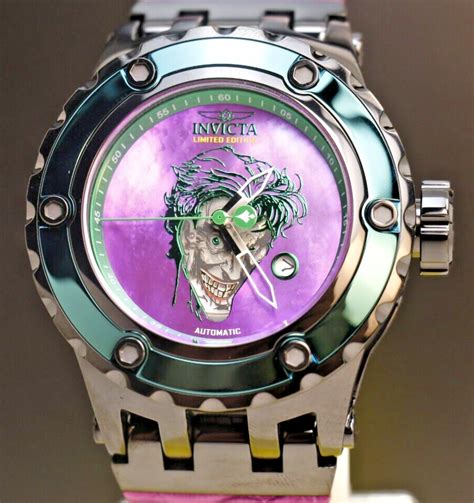 invicta joker watch replica|Invicta DC Comics Joker Automatic Purple Dial Men's Watch 34618.